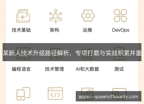某新人技术升级路径解析，专项打磨与实战积累并重